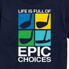 Men's - Instant Message - Life is Full of Epic Choice Golf Short Sleeve Graphic T-Shirt - 2 of 4