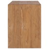 vidaXL TV Stand 35.4 in.x11.8 in.x15.7 in. Solid Wood Teak - 4 of 4