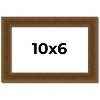 PosterPalooza | Photo Size Flat Gold Picture Frame - UV Acrylic, Foam Board Backing, Hanging Hardware - 2 of 4