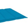 vidaXL Patio Sun Lounger with Cushion Solid Wood Acacia - 3 of 4