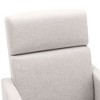 Kumasinova Swivel Glider Recliner Chair,Modern Lounge Chair with 360° Rotation,Plush Comfy Reading Chair for Nursery & Living Room - 3 of 4