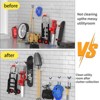 Phiestina 10-Piece Heavy Duty Garage Storage Hooks Set - 3 of 4