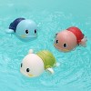 3-Pack Wind-Up Turtle Bath Toys, Swimming Pool Play Set for Toddlers Ages 1-4 - 4 of 4