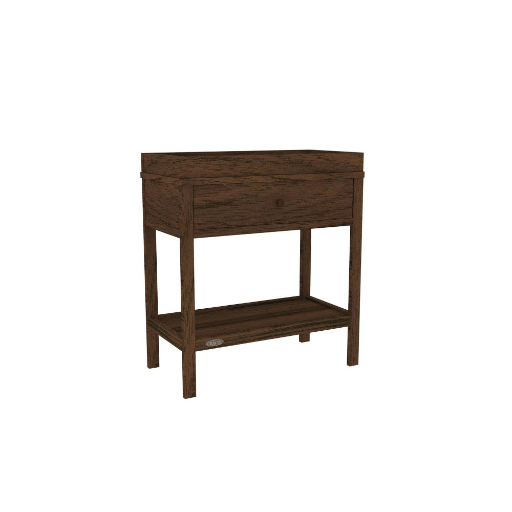 Graco Storage Changing Table - Hazelnut