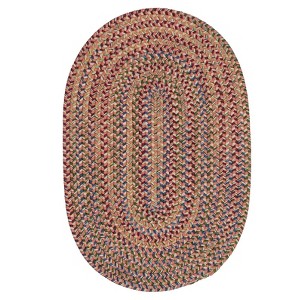 Colonial Mills Worley Oval Area Rug - Red 2x4 - 1 of 3