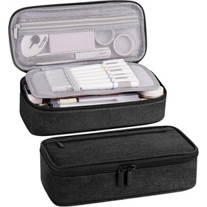 Pencil Case, Large Storage Organizer for Stationery, Back - to - School Essential,Big Pencil Pouch - 1 of 4