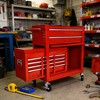 KWPZQEB 43.1" H Tool Chest with Wheels, Metal Tool Box w/ 8 Drawers & Detachable Top, High Capacity Mechanic Tool Organizer Box for Garage, Warehouse - 2 of 4