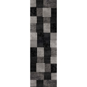 Rug Branch Contemporary Geometric Checkered Indoor Rug - 1 of 4