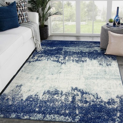 Luxe Weavers Abstract Splash Design Area Rug