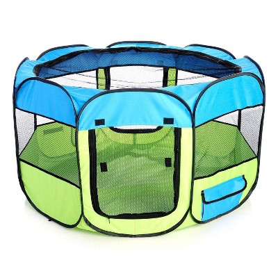 Pet Life All-Terrain' Lightweight Easy Folding Wire-Framed Collapsible Travel Pet Playpen main image 0
