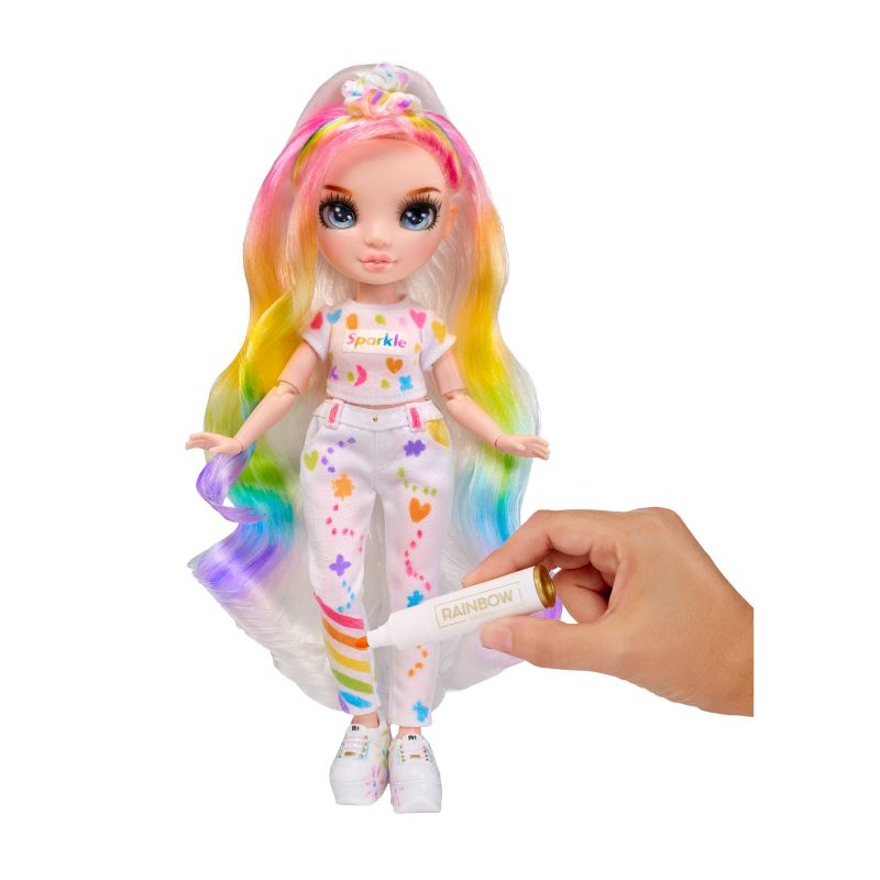 Rainbow High Color &#38; Create DIY Fashion Doll - Blue Eyes/Straight Hair, 6 of 10