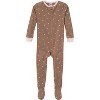 Gerber Toddler Girls' Snug Fit Footed Pajamas, 2-Pack, Ballerinas - 3 of 4