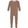 Gerber Baby Girls' Snug Fit Footed Pajamas, 2-Pack, Ballerinas - image 3 of 4