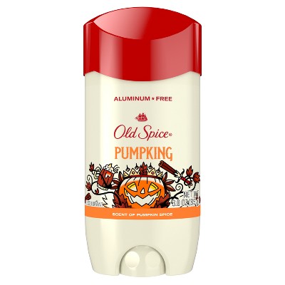Old Spice Holidudes Deodorant - PumpKing - 3oz: Invisible Solid Deodorant, Under Arm Application, Pumpkin Spice Scent, Normal Skin Type