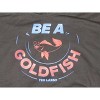 Ted Lasso Be A Goldfish Men's Black Sweatshirt - image 2 of 2