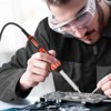 VEVOR Plastic Welder Kit Deluxe,100WPlastic Welding Gun+60 W/100W Soldering Iron,Professional Plastic Repair Welding Tool with 1000PCS Hot Staples,Red - 2 of 4