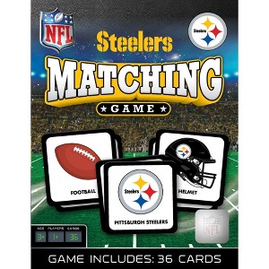 MasterPieces Officially Licensed NFL Pittsburgh Steelers Matching Game for Kids and Families - 1 of 4