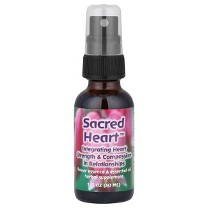 Flower Essence Services Sacred Heart™, Flower Essence & Essential Oil, 1 fl oz (30 ml) - 1 of 2