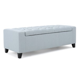 NicBex Storage Ottoman Bench for Bedroom,20 Inch Wide Modern Storage Bench with Adjustable Shelves,Ottoman for Living Room,Bedroom,Entryway - 1 of 4