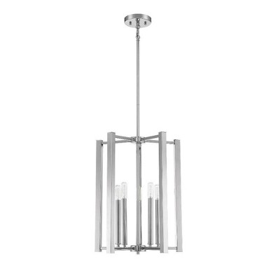Benson Matte Black 5-Light Adjustable Pendant
