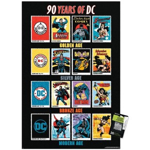 Trends International DC Comics 90th - 90 Years Of DC Unframed Wall Poster Prints - 1 of 4