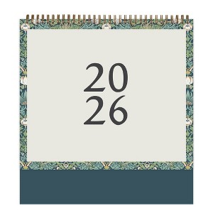 Morris & Co. 7.5"x8" by Blue Sky 2026 Monthly Desk Calendar Multi Design - 1 of 4