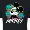 Women's - Disney - Mickey Sunset Shades Cropped Graphic T-Shirt - image 2 of 4