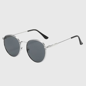 Anna-Kaci Women's Retro Metal Round Sunglasses - 1 of 4