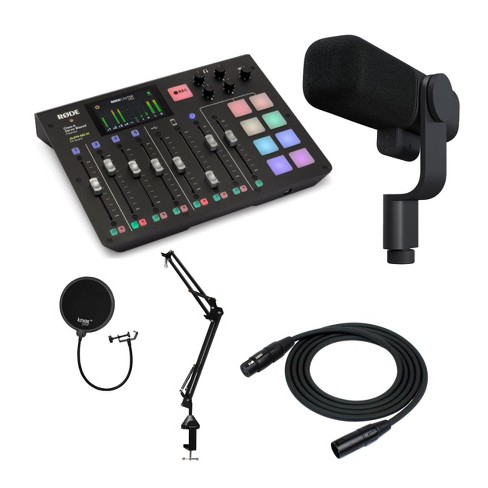 Logitech Blue Sona Active Dual-Diaphragm Dynamic XLR Broadcast Microphone  Bundle