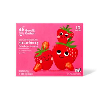 Strawberry Flavored Fruit Snacks  -  8oz/10ct - Good & Gather™