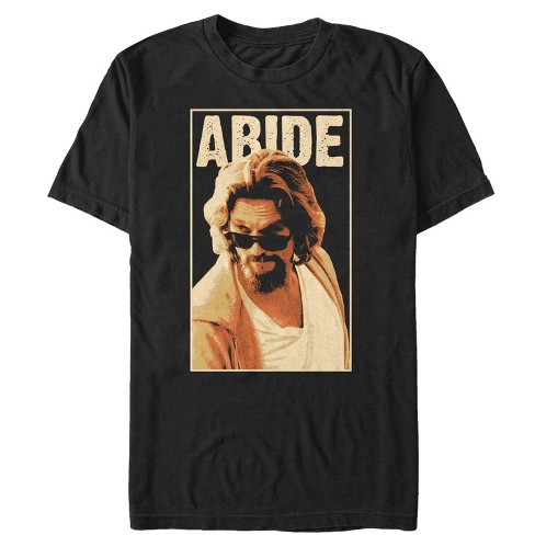 højen Indstilling Ikke vigtigt Men's The Big Lebowski The Dude Abides Sunglasses Pose T-shirt : Target