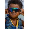 Speedo Kids' Sunglasses - Black/Teal: Maximum UV Protection, Ages 3-6, Round Shape - 4 of 4