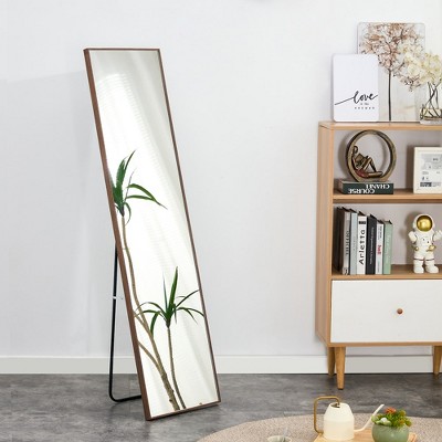 LOVMOR Solid wood frame long mirror¨