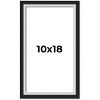 PosterPalooza | Flat Silver Picture Frame - UV Acrylic, Foam Board Backing, Hanging Hardware - 2 of 4