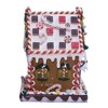 Kurt Adler 8 5/8 Inch Claydough and Metal Candy House with C7 UL Lighted Decorations - 3 of 4