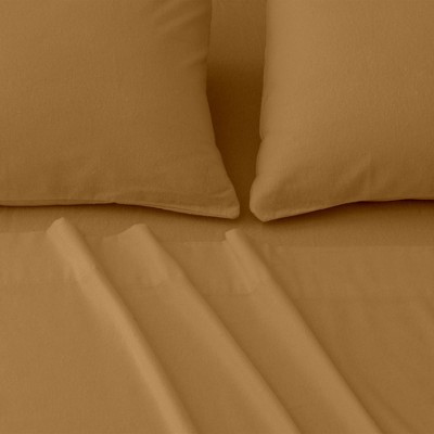 100% Turkish Cotton Solid Flannel Sheet Set - Isla Jade