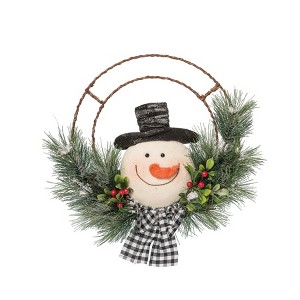 Gallerie II Snowman Wreath - 1 of 2