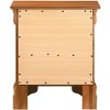 Passion Furniture Louis Philippe 2-Drawer Nightstand (24 in. H X 21 in. W X 16 in. D) - 4 of 4