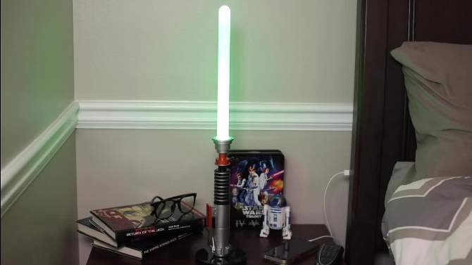 Star Wars Light Saber Table Light Green, 2 of 7, play video