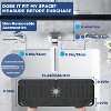 Silicone Faucet Drip Catcher Mat - Sink Soap Sponge Holder, Drying Splash Guard for Kitchen Bathroom - 2 of 4
