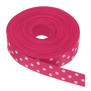 Unique Bargains Polyester Washable Soft Grosgrain Ribbons for DIY Crafts Gift - 1 of 4