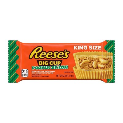 Reese's Holiday Big Cup Peanut Brittle King Size - 2.8oz