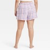 Women's Boxer Pajama Shorts - Colsie™ - 3 of 3