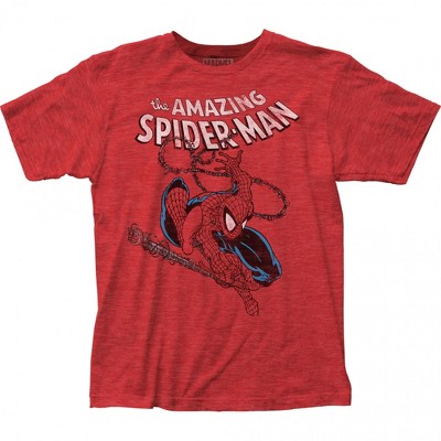 Adult The Amazing Spider-Man Swinging T-Shirt