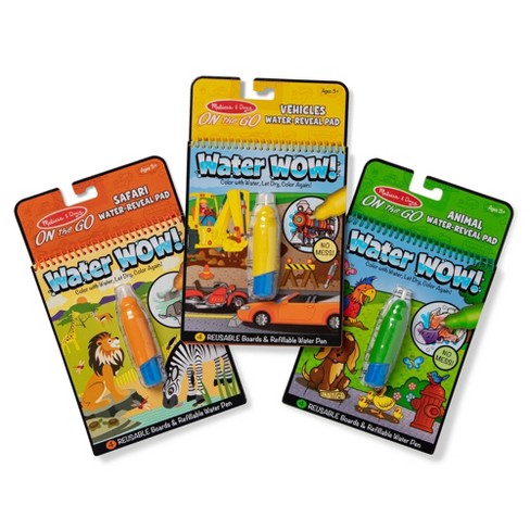 Melissa & Doug Water Wow! Animals - On the Go Travel Activity - Little  Folks NYC