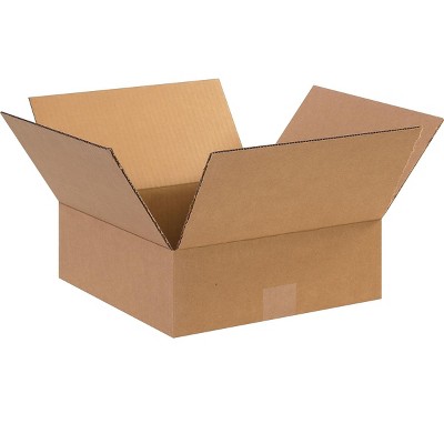 SI PRODUCTS 12L x 12W x 4H Shipping Boxes ECT Rated 121204