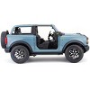 2021 Ford Bronco Badlands Blue "Special Edition" 1/18 Diecast Model Car by Maisto - 4 of 4