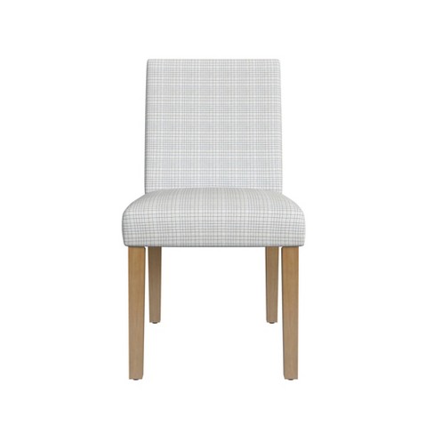 Grey checked best sale dining chairs