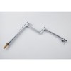 Yukimo Pot Filler Faucet with Extension Shank, Wall Mount Kitchen Faucet with 360° Swivel Arm and Dual Handles - 2 of 4