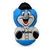MLB Miami Marlins Mascot Silk Touch Throw Blanket and 11" Plush - 2 of 3